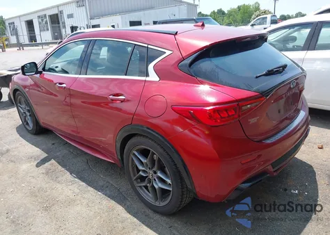2017 Infiniti Qx30 Sport из США, поврежденный, VIN SJKCH5CP0HA024491